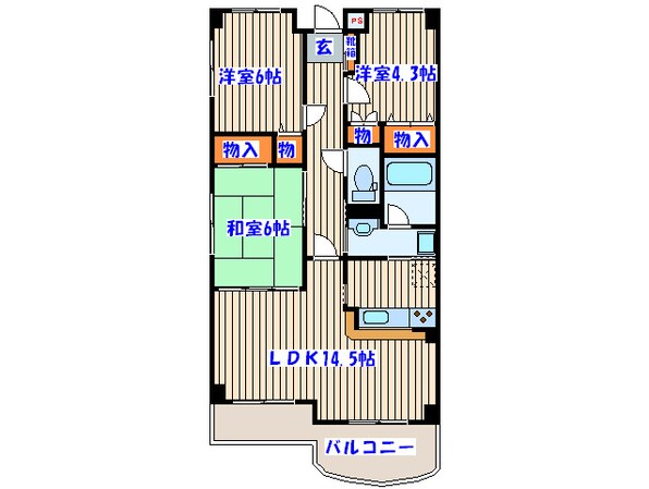 レックス本郷通り弐番館の物件間取画像